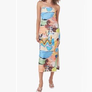 Endless Rose Strapless Multicolor Dress